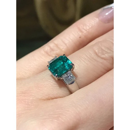 Gia colombian emerald - colombian, and